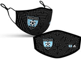 Weston FC Mask - With Initials and Number
